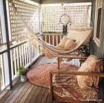 Ahşap Balkon Dekorasyonu