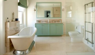Yeşil Feng Shui Renkleriyle Banyo