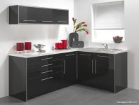 Siyah Mutfak Dolabı Örnekleri